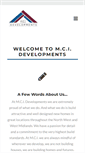 Mobile Screenshot of mcidevelopments.com